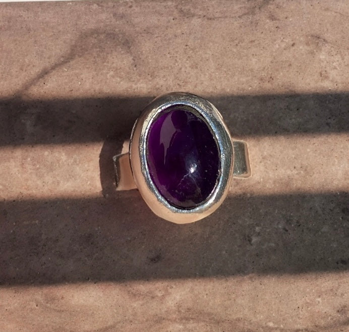 Anillo Amatista Grande