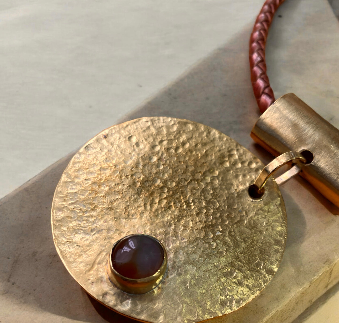 Collar Ojo Agate
