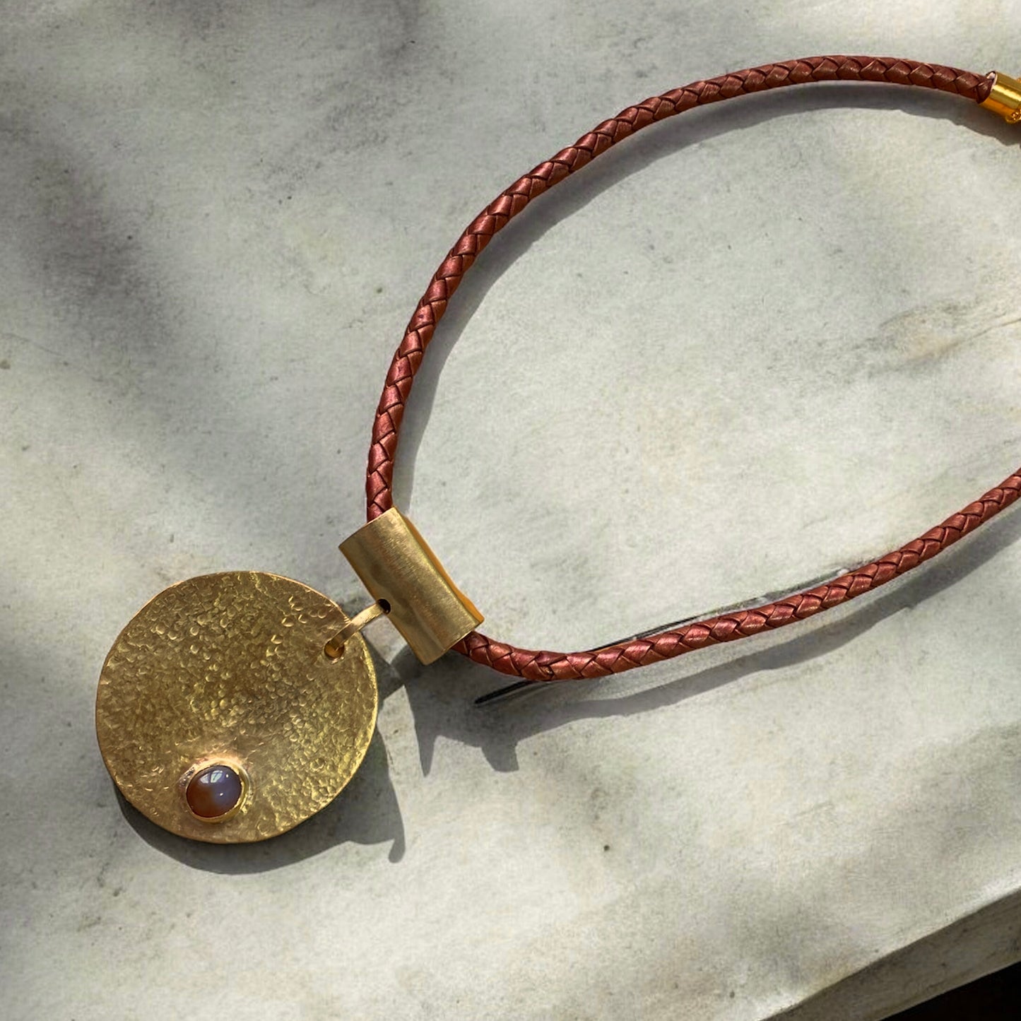 Collar Ojo Agate