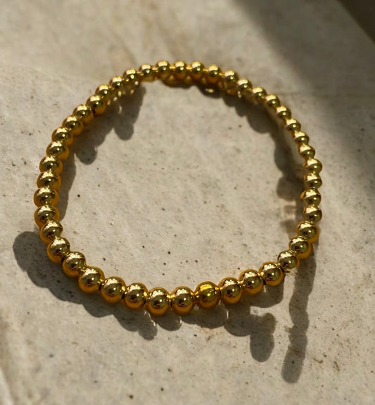 Pulsera baño de oro