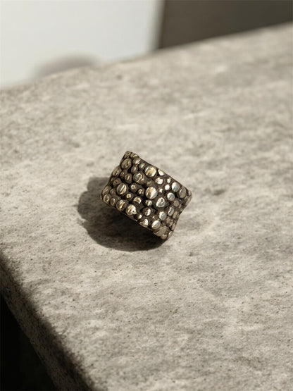 Anillo Burbujas de Luz Plata