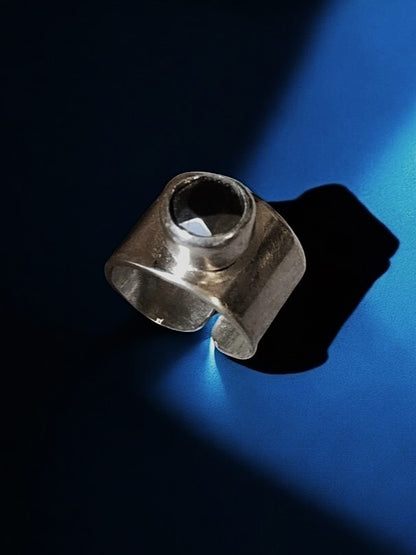 Anillo Onix y Plata