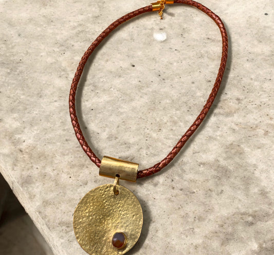 Collar Ojo Agate
